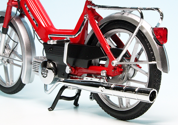 Mofa Modell Maßstab 1:10 PUCH Maxi N rot von 50cc Legends Moped