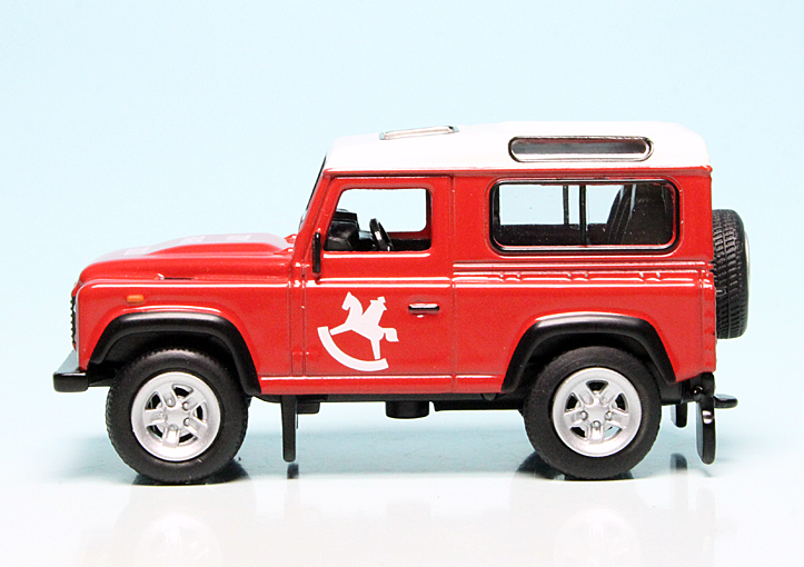 Schuco 1:64 New 2020 Toy Fair Land Rover Defender Red