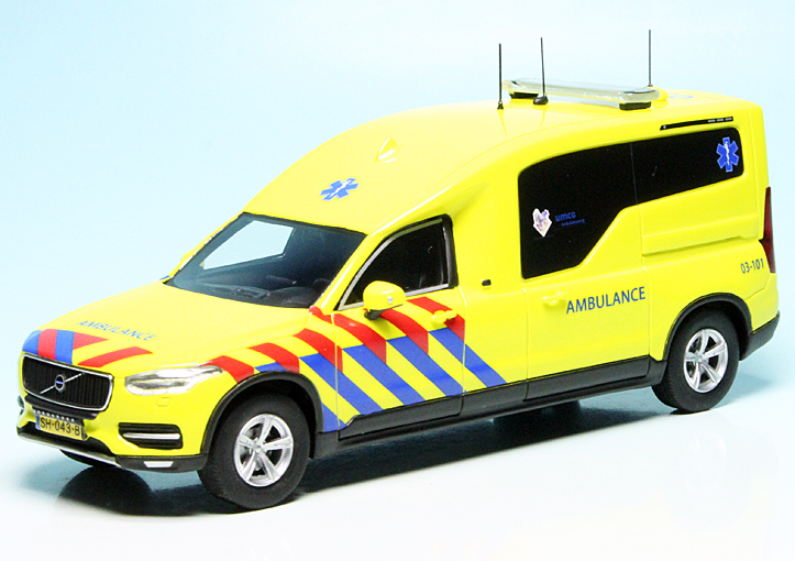 Schuco 1/43 Volvo Nilsson CX90 Ambulance Truck Resin model Limited 
