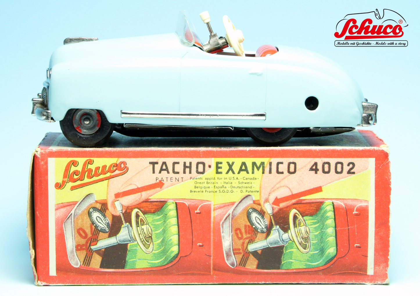 Reprobox für den Schuco Tacho Examico 4002 