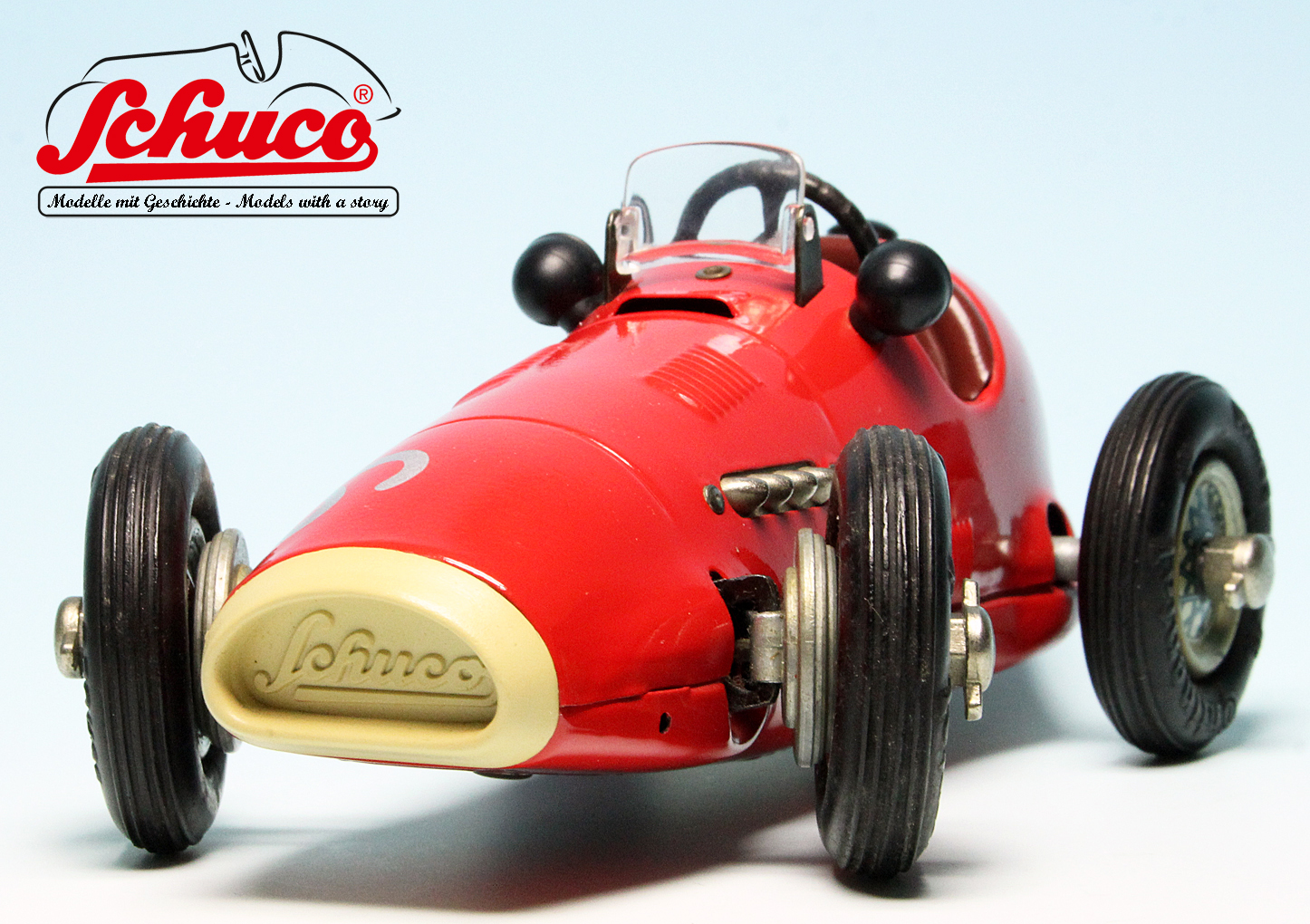 Schuco Classic 01085-Grand Prix Racer #8 rouge-Neuf 