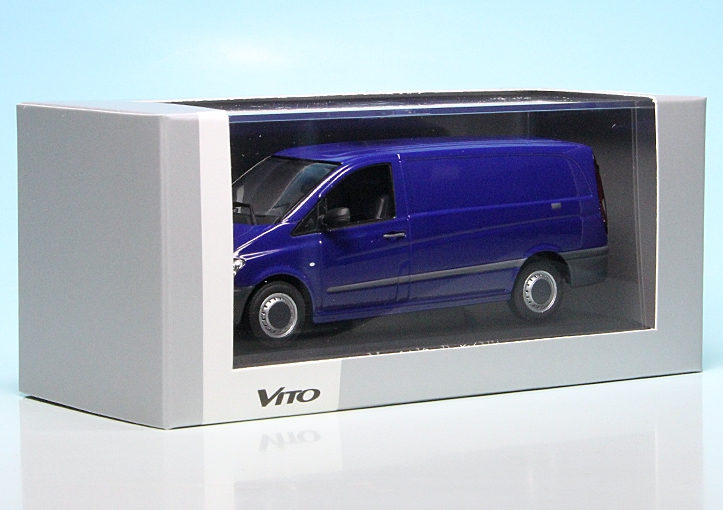 Mercedes Benz Vito 109 CDI 2003 Kastenwagen/Panel Van Blau/Blue 1:43 Neu OVP 