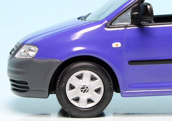 blue 5 Pieces / Stück !!! Minichamps 1:43 VW Caddy Van 2005 